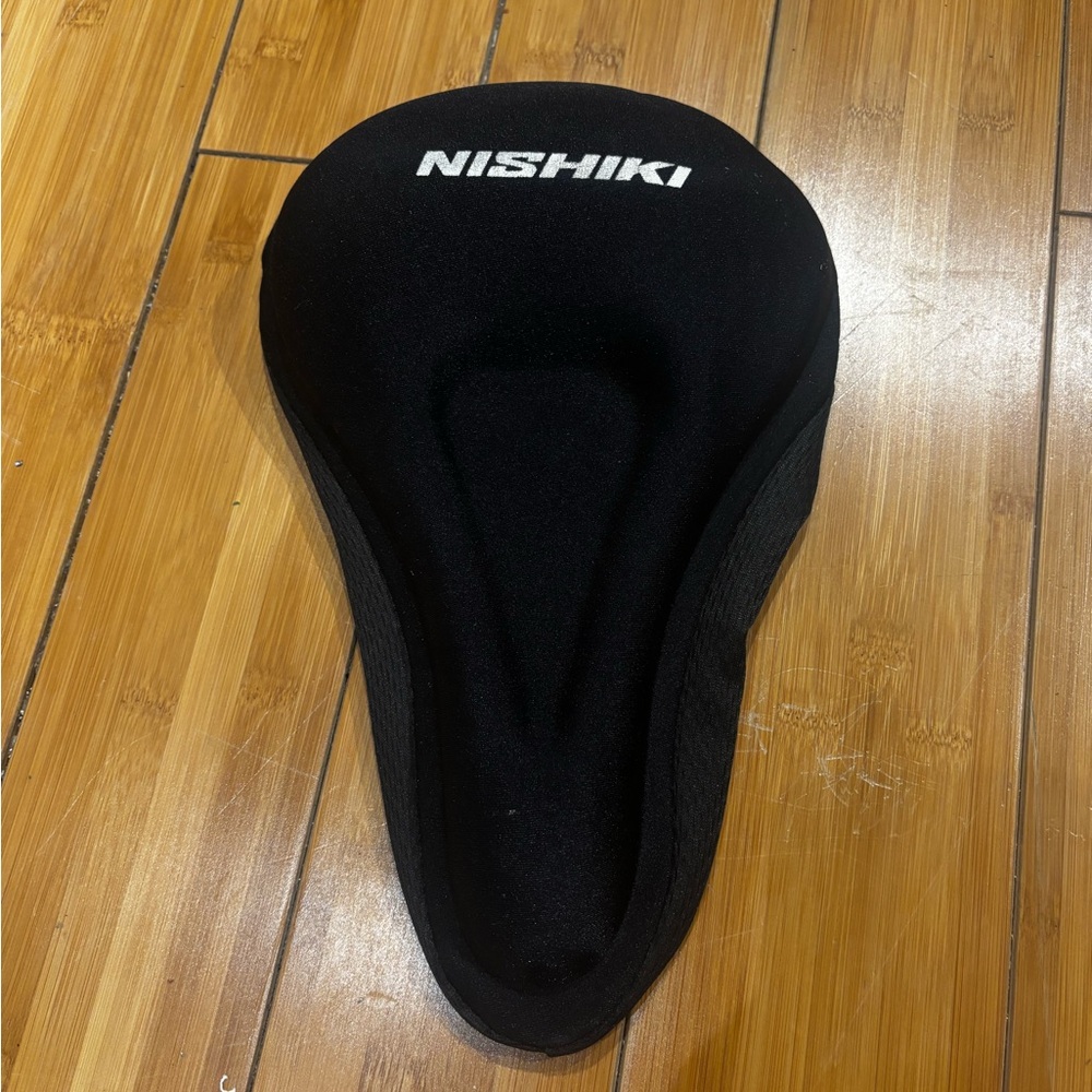 Nishiki Black Bicycle Seat Cover